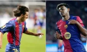 Yamal vượt trội khi cùng độ tuổi với Messi Yamal vượt trội khi cùng độ tuổi với Messi