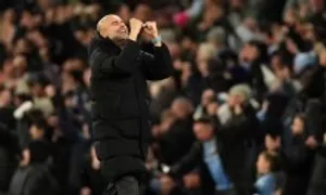 Guardiola thở phào sau trận thắng Nottingham