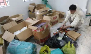 Tàng trữ gần 9 tạ hóa chất chế tạo pháo Tàng trữ gần 9 tạ hóa chất chế tạo pháo