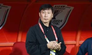 HLV Kim Sang-sik họp báo trước lượt về chung kết ASEAN Cup 2024