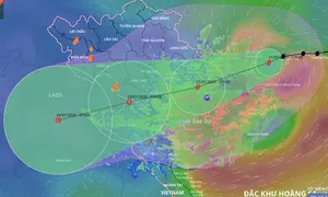 Bão có thể mạnh trở lại cấp 11, hướng Hải Phòng - Thanh Hóa Bão có thể mạnh trở lại cấp 11, hướng Hải Phòng - Thanh Hóa